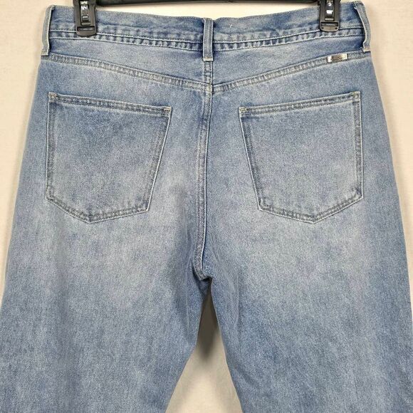 KanCan High Rise Distressed Mom Jeans 13/30 Button Fly - Picture 6 of 12